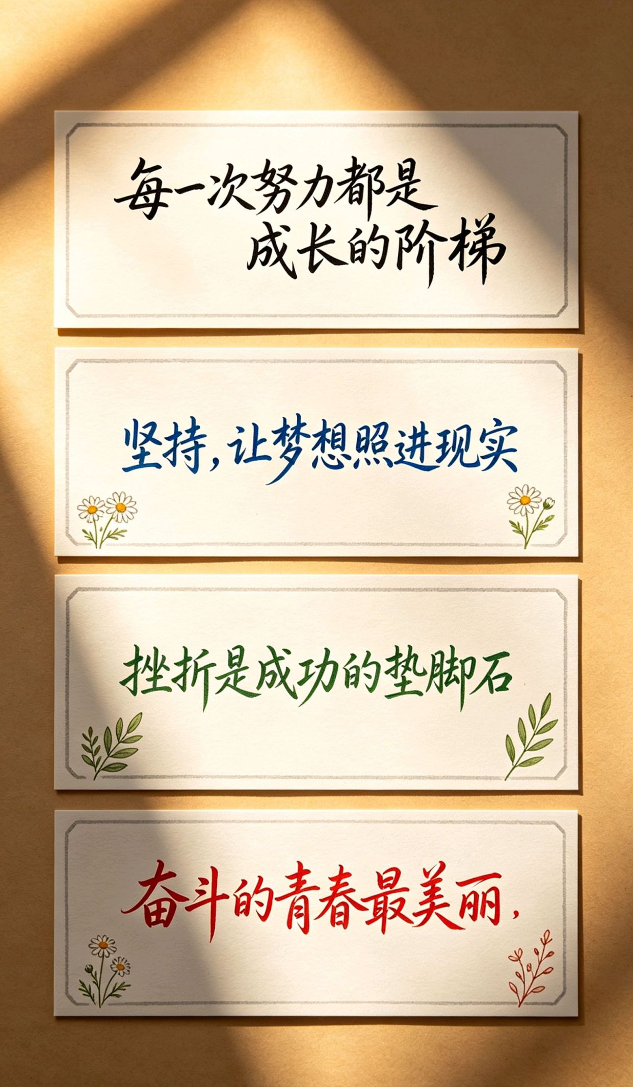 妈妈写给儿子的一段话，愿时光不老,我们都好,美好的一天从早