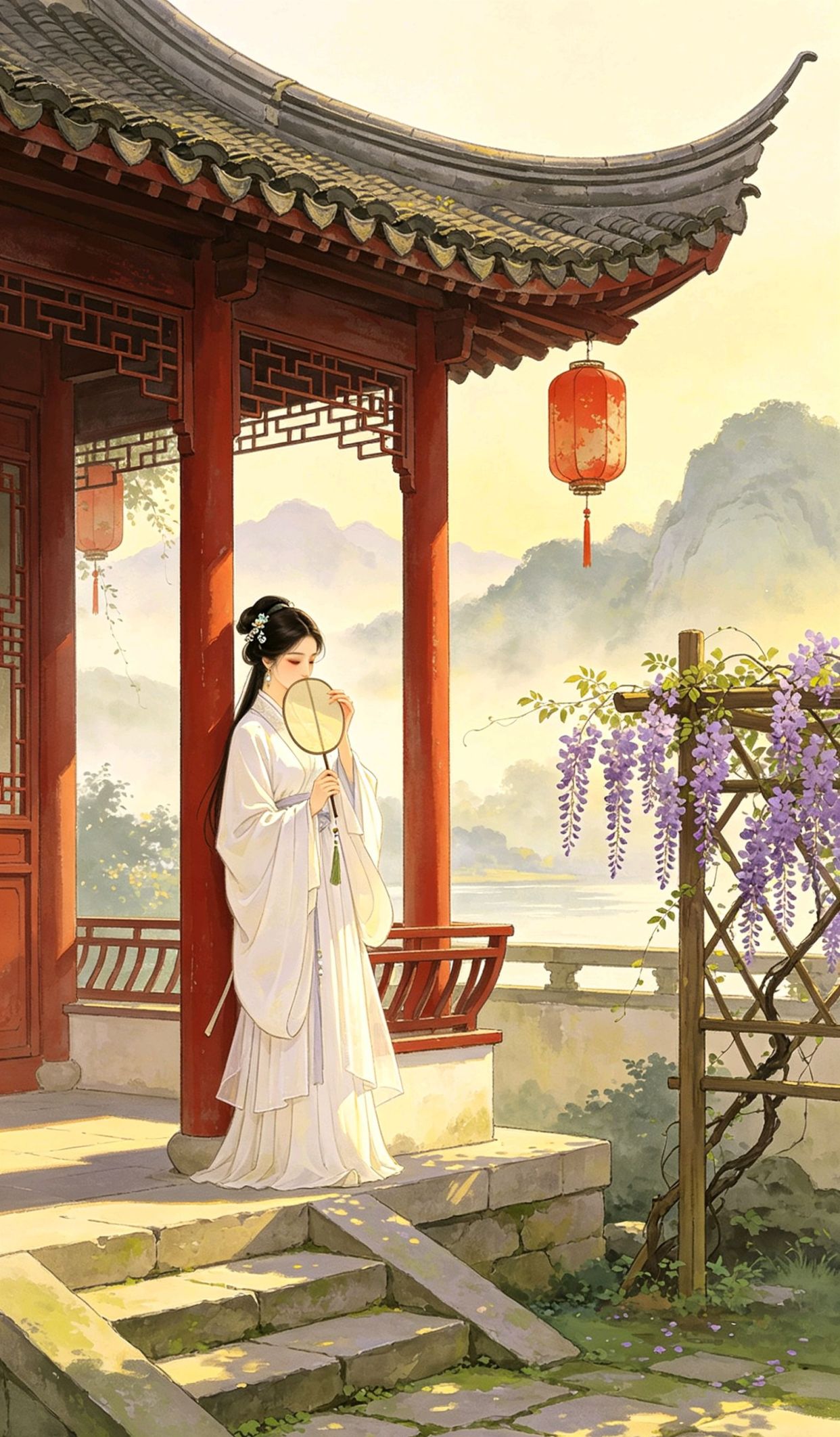 对人生淡然豁达的诗句，“一朝沐杏雨,一生念师恩”