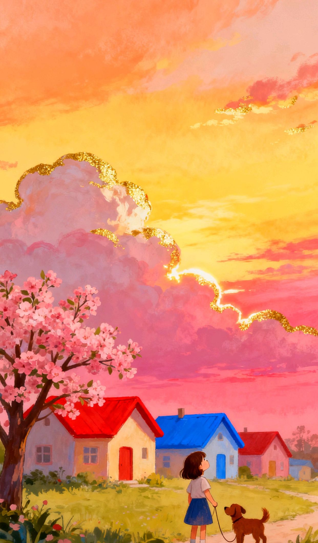 开心四字高雅短句，入眼皆风景,心有繁花似锦全诗